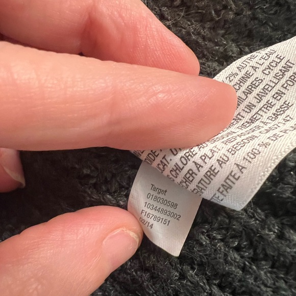 Merona Gray Sweater, Tunic length - Picture 5 of 6